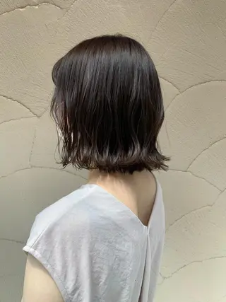 ショート カラー 韓国×巻ける髪質改善 💍maki💍のヘアスタイル