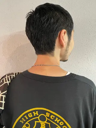 ショート メンズ 吉田一輝 外国人パーマのヘアスタイル