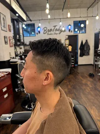 ショート メンズ Bro tokyo神田所属・メンズカット募集中 れんのヘアスタイル