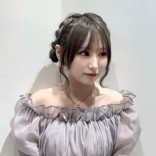 ロング ヘアアレンジ 🎀ヘアアレンジ 🎀ななみのヘアスタイル