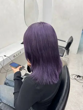 カラー ︎🌟YUYA/複雑 履歴/デザインカラーのヘアスタイル