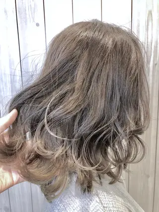 ミディアム カラー ヘアアレンジ 三川 洋樹のヘアスタイル