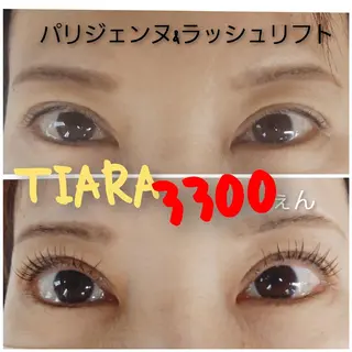 マツエク・マツパ 💡次世代LED -TIARA💡のマツエク・マツパデザイン