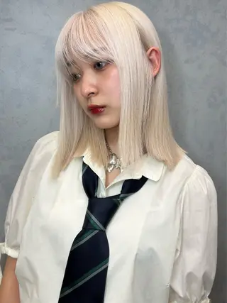 ロング elyts-shibuya-所属・【elyts】 𝑲𝑶𝑼𝑲𝑰のヘアスタイル