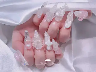 ネイル 長さだし専門店 M2　rikaのネイルデザイン