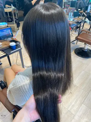 ロング カラー 🍼顔周りカット/ レイヤー/小川華奈のヘアスタイル