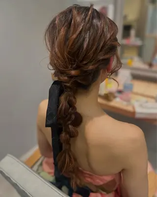 ロング ヘアアレンジ 石本麻栞🍓 アレンジ/マツパのその他イメージ