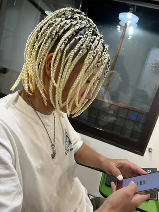 ショート ヘアアレンジ メンズ 東風上 亮介のヘアスタイル