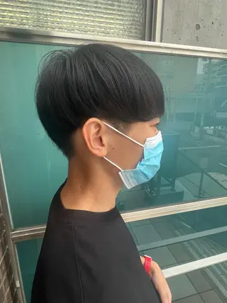 ミディアム メンズ times salon名駅所属・久木原 ゆりのヘアスタイル