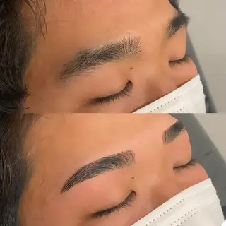 メンズ アイブロウ To...所属・To... REIのマツエク・マツパデザイン