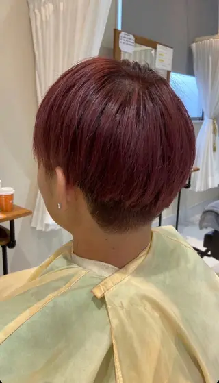 カラー 市川 知樹のヘアスタイル