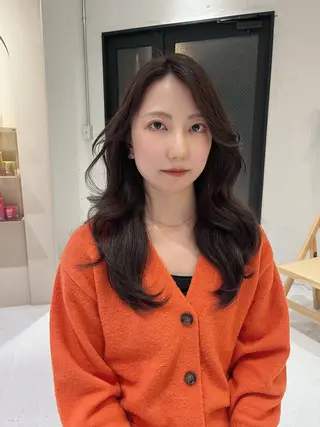 カラー loulou所属・透明感カラー 💎飯塚ゆうきのヘアスタイル