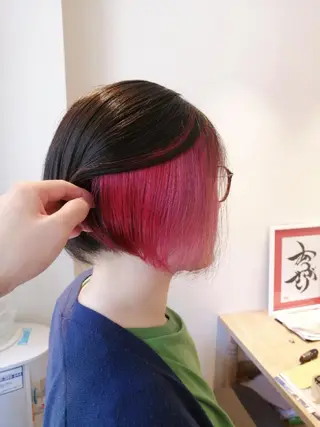 ショート カラー 木村 昇のヘアスタイル