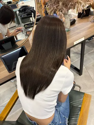 ロング 🧸艶ブリーチ/深み カラー🌺Noa🌺のヘアスタイル