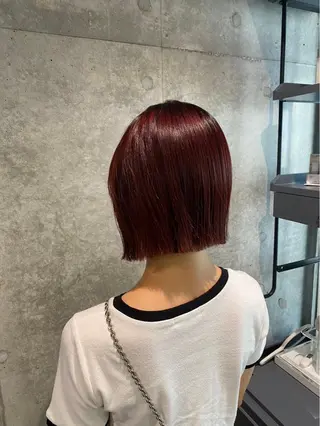 ショート 🌱暖色カラー/ 艶カラーMIHOのヘアスタイル