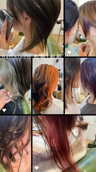 カラー 西村 雄介のヘアスタイル