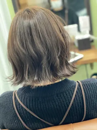 ショート ブリーチ毛に縮毛矯正 ✨カラー✨山田 正幸のヘアスタイル