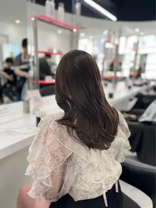 カラー ブリーチなし透明感 💗RYOTAのヘアスタイル