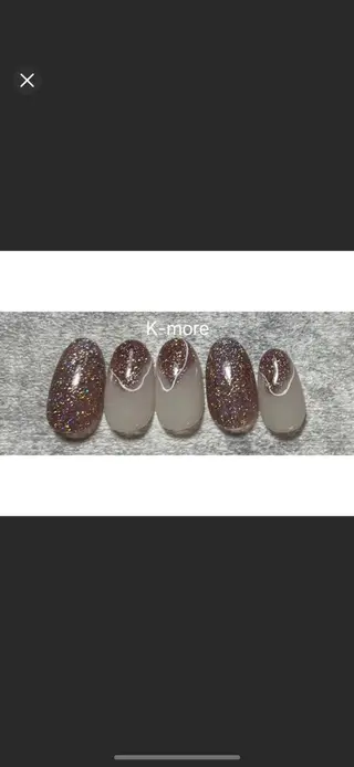 ミディアム K-more（ケーモア）知立店所属・K-more知立店 まなみのネイルデザイン