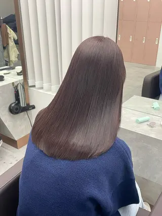 ミディアム カラー 川中 あいかのヘアスタイル