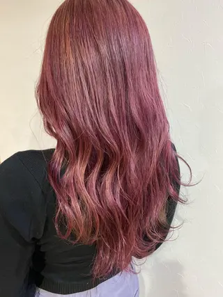 セミロング カラー Ate by little所属・青木 梢のヘアスタイル