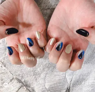 ネイル 北浦和 自爪育成ケアのネイルデザイン