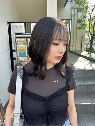 セミロング カラー 艶カラー/耳つぼ/ 渡辺奈緒のその他イメージ