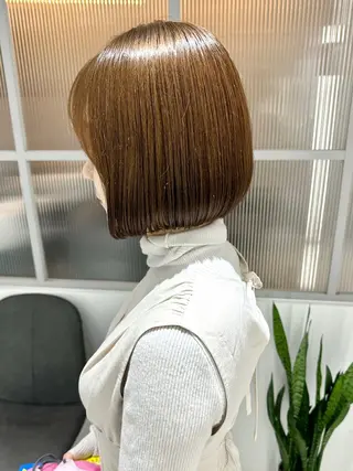 ショート 銀座No.1髪質改善 縮毛矯正/本木のヘアスタイル