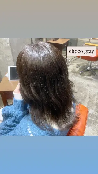 ミディアム ボブヘアカット Rikapi❤️のヘアスタイル