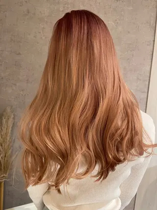 セミロング CIEL所属・バレイヤージュ⭐️ 栄/舩木裕矢のヘアスタイル