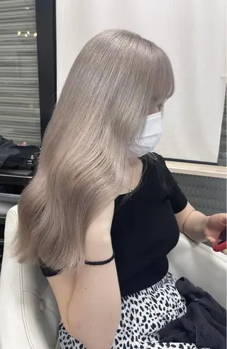 ロング LAME所属・RU NAのヘアスタイル