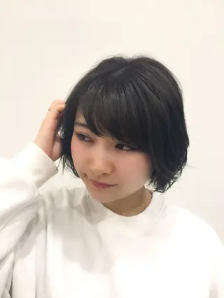 ショート WHITE所属・WHITE 田中智之のヘアスタイル