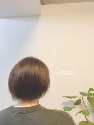 ショート カラー 【エシカル】 HOSOMIのヘアスタイル
