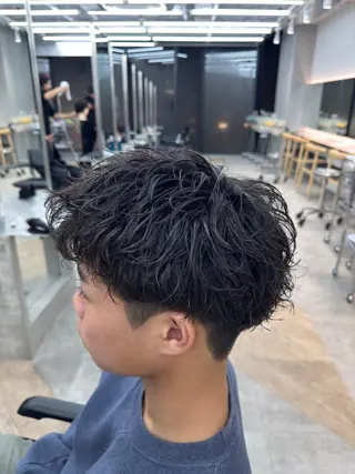 パーマ メンズ ☀️メンズパーマ☀️ /栄/濵﨑新成のヘアスタイル