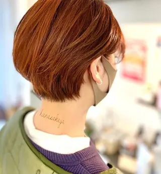 ショート カラー 平田 健一のヘアスタイル