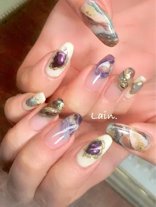ネイル Liennail 持込デザインやり放題のネイルデザイン