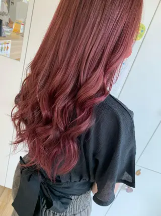 ロング カラー 🫧ウルフカット/ 畑中結衣🫧のヘアスタイル