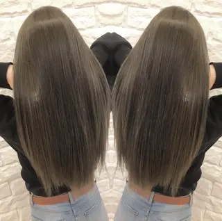 ロング カラー 池口ゆい ✨髪質改善✨のヘアスタイル