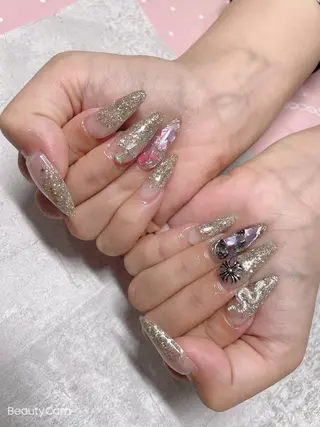 ロング ネイル 《LB》ラブリエ Nail&eyeのマツエク・マツパデザイン