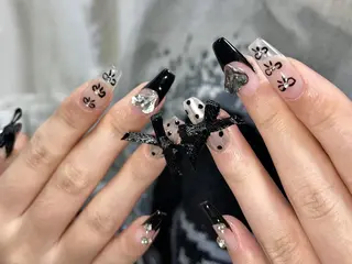 ネイル 🤎mini 🤍可愛らしいネイルのネイルデザイン