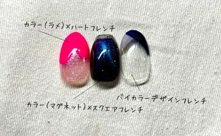 ネイル aime 中崎町のネイルデザイン