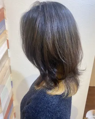 ミディアム hair trees所属・trife美容師 KAZUMIのヘアスタイル