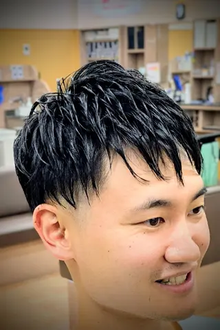 ショート 理容プラーナ長岡堺町店所属・理容プラーナ 福井のヘアスタイル