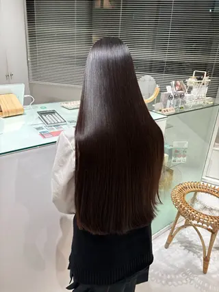 ロング 透明感カラーと映画 美容師/yujiのヘアスタイル