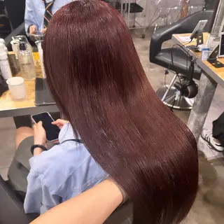 ロング IS所属・横浜美容室/透明感 カラー/レイヤーのヘアスタイル