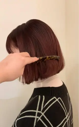 ショート 落合希 Olivebeigeのヘアスタイル