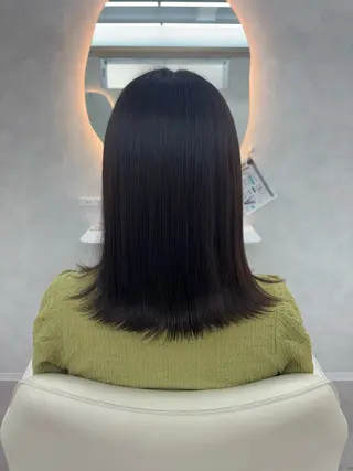 ミディアム カラー 🍒るい🍒ブリーチ モデル様募集中🌟のヘアスタイル