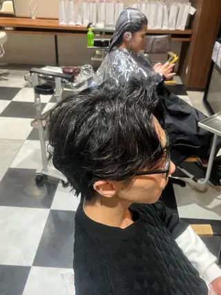 ショート パーマ メンズ 🎧メンズパーマ特化 /RUI🎧のヘアスタイル