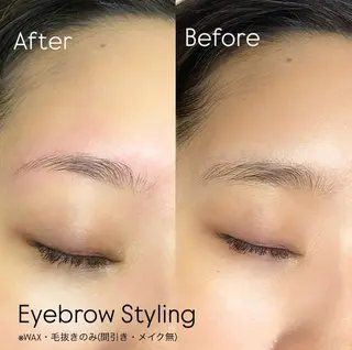 アイブロウ 小笠原🩰 垢抜け眉/束感まつげのマツエク・マツパデザイン