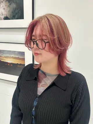 カラー Hive所属・大長 広菜のヘアスタイル